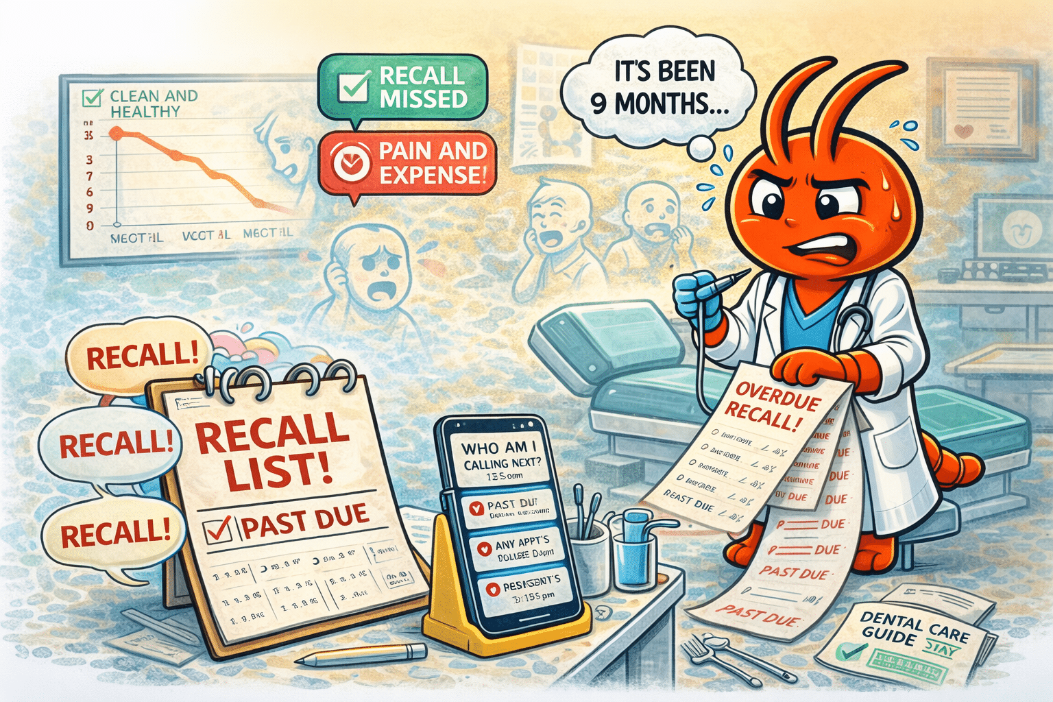 AI agents for Australian dental clinics - Recalls Slip and Patients Only Return When There's Pain