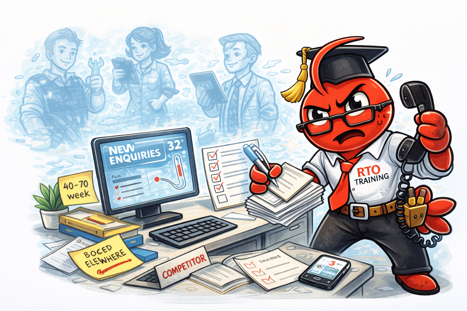 AI Workers for Australian businesses - Student Enquiries Go Cold
